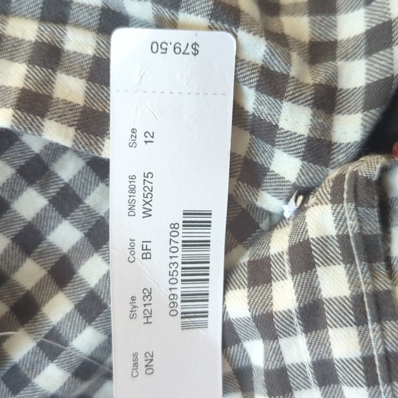 J. Crew Classic-fit Boy Shirt in Mini Buffalo Check 12 - Picture 16 of 16